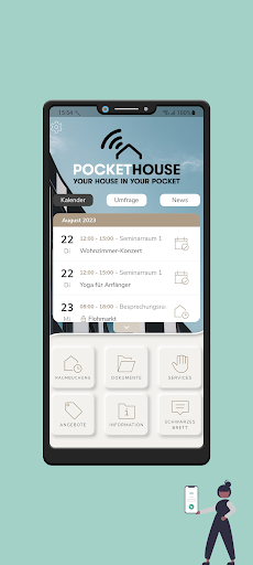 Android application Pocket House: Playground screenshort