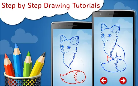 How to Draw Wild Animals Step - Apps on Google Play
