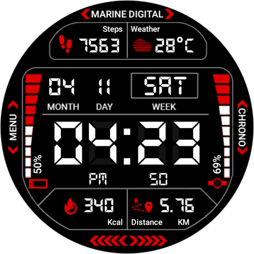 Marine Digital 2 Watch Face logo