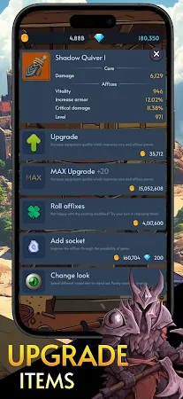 Game screenshot Warshovel: Idle RPG apk download