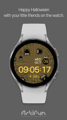 artifun.halloween1.watchface screenshot 8