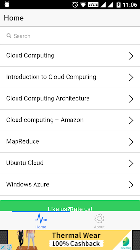 Android application Cloud Computing Interview QA screenshort