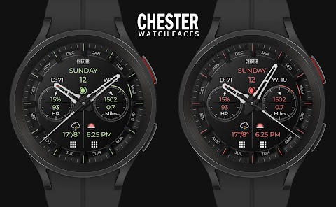 Chester Modern watch faceのおすすめ画像1