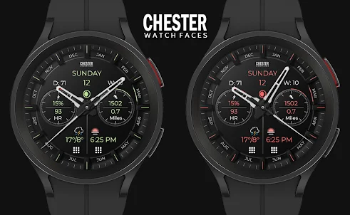 Chester Modern watch face