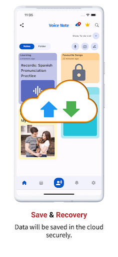 Screenshot of Voice Notes & Voice Memo +