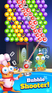 Kitten Games Bubble Shooter Cooking Game Mod Apk app for Android 1