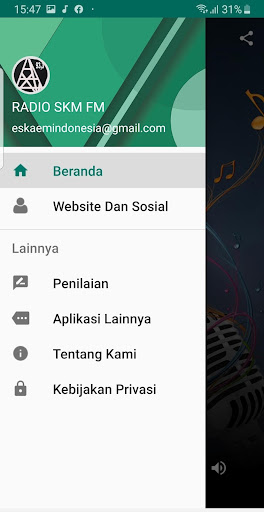 Radio SKM FM Screen 2