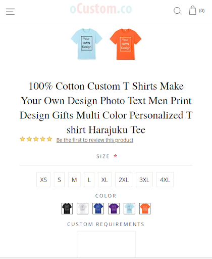 Custom T Shirts Designer Maker