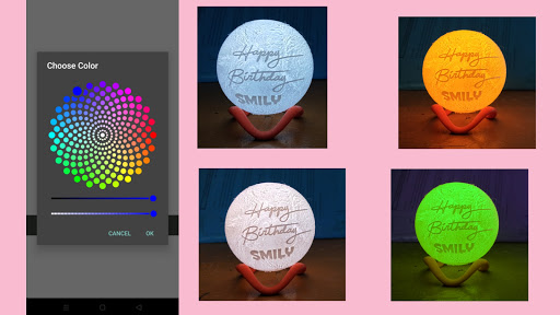 Android application RGB MOON screenshort