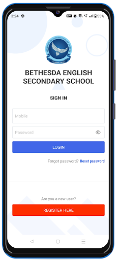 Android application Bethesda English Sec School screenshort