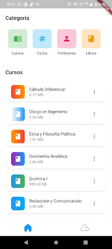 Android application UNIFY screenshort