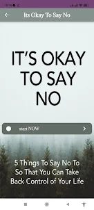 Its Okay To Say No