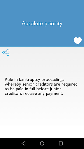 Accounting Dictionary Screen 2