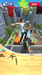 Extreme Fall Skater Simulator