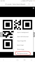 screenshot of QrCode Addon for XBrowser