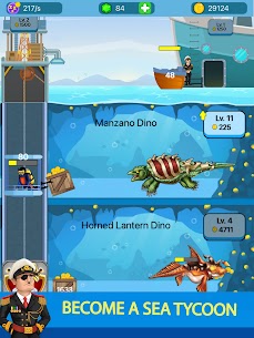 Sea Jurassic Tycoon Apk Mod for Android [Unlimited Coins/Gems] 2