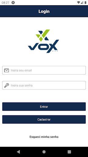 Android application Vox Agenda screenshort