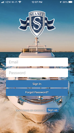 Android application SeaNet screenshort