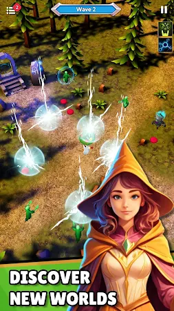 Game screenshot Idle Wizard: Tower Defense RPG apk download