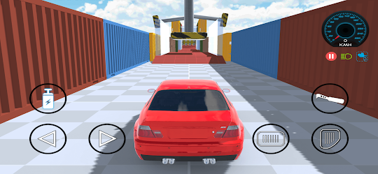 Juego de accidente de coche 3D