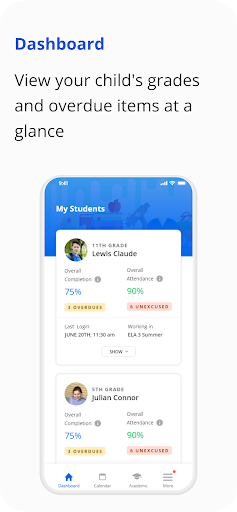 Android application edioGO screenshort