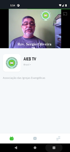 Android application TV AIEB screenshort