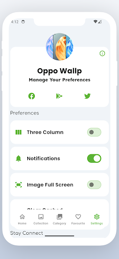 Screenshot of Wallpapers For Oppo - HD - 4K