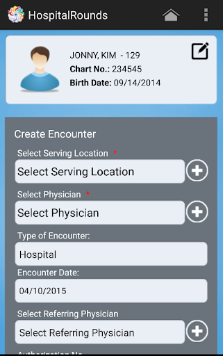 Hospital Rounds Screen 3