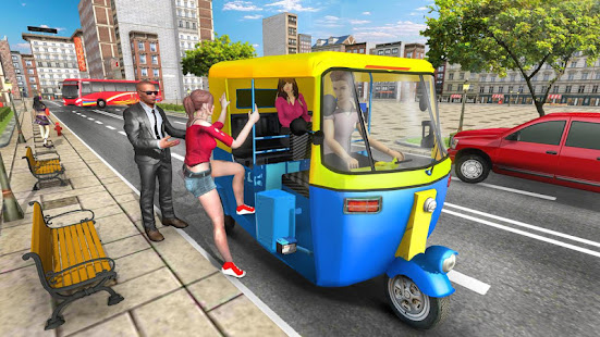 Modern Rickshaw Driving Games apkdebit screenshots 7