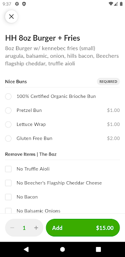 8oz Burger & Co. Screenshot 4 - AppWisp.com
