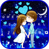 Romantic Couple Keyboard Theme icon
