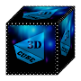 3D Light Blue Icon Pack
