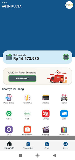 Android application MR Pulsa screenshort