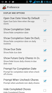 Chore Checklist Ekran görüntüsü