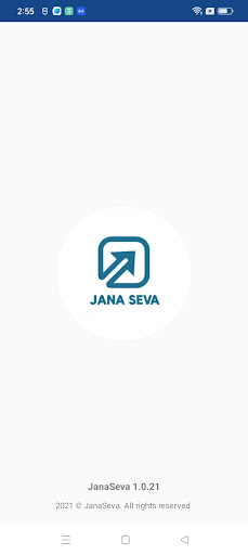 Android application JanaSeva screenshort