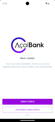 Android application AçaíBank screenshort