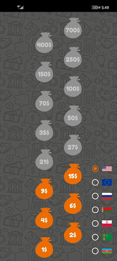 Android application Money Kids - Count real money screenshort