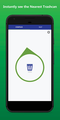 Android application TrashApp screenshort
