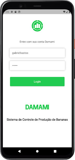 Android application Damami App screenshort