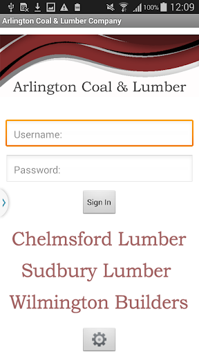 Android application Arlington Coal & Lumber Web Tr screenshort