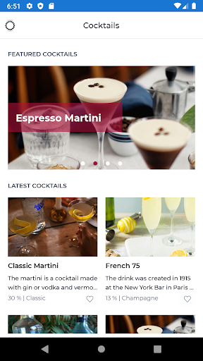 Borden's Cocktails Screenshot 1 - AppWisp.com