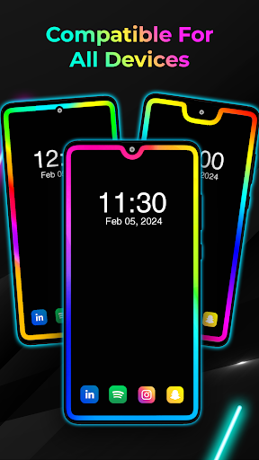 Edge Lighting: LED Borderlight screenshot 5