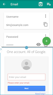 Palisade Password Manager Captura de tela