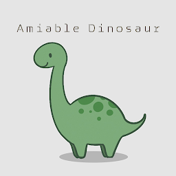 Icon image Amiable Dinosaur Theme +HOME