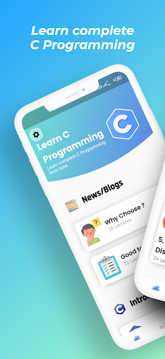 Android application Learn C Programming screenshort