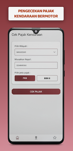Bapenda Sulsel Mobile Screen 3