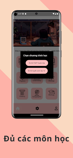 Android application Ducky Ôn Thi screenshort