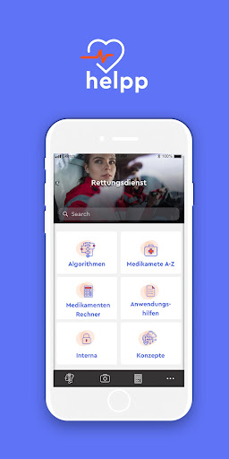 Android application HELPP screenshort