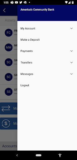 Americas Community Bank Mobil Screen 3