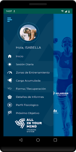 Android application All In Your Mind Atleta screenshort